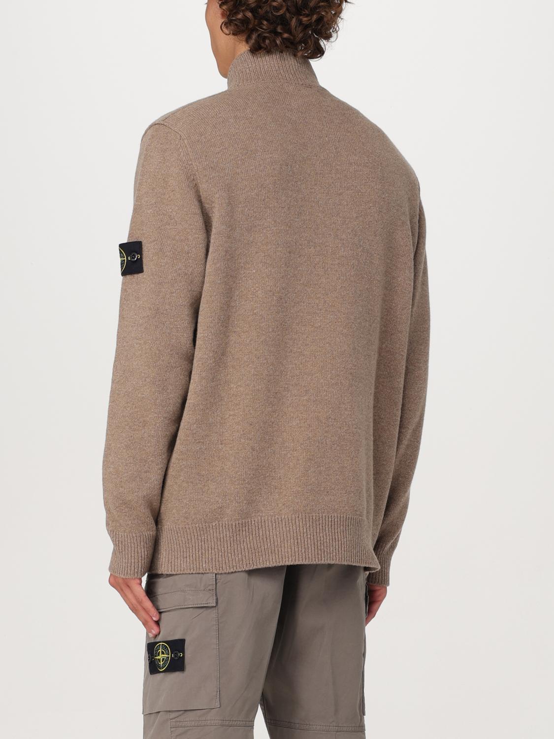 STONE ISLAND PULLOVER: Pullover herren Stone Island, Braun - Img 3