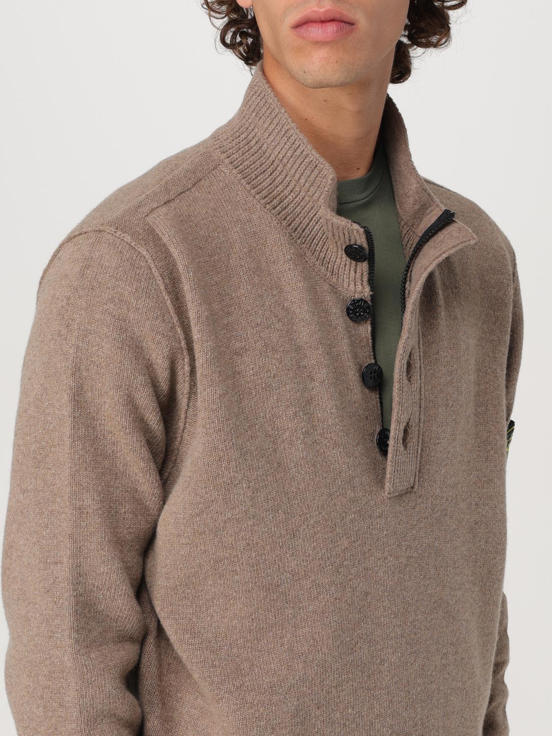 STONE ISLAND PULLOVER: Pullover herren Stone Island, Braun - Img 5