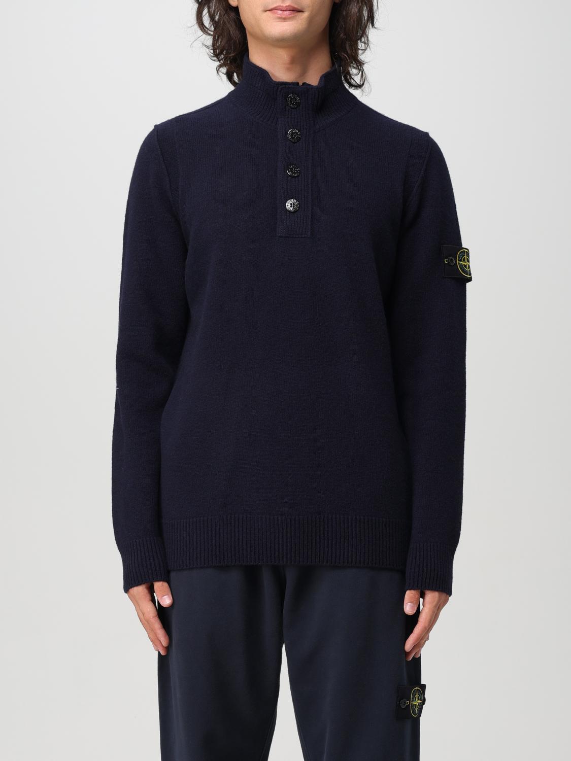 STONE ISLAND PULLOVER: Pullover herren Stone Island, Navy - Img 1
