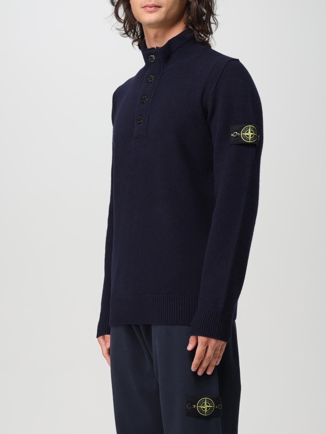 STONE ISLAND PULLOVER: Pullover herren Stone Island, Navy - Img 3