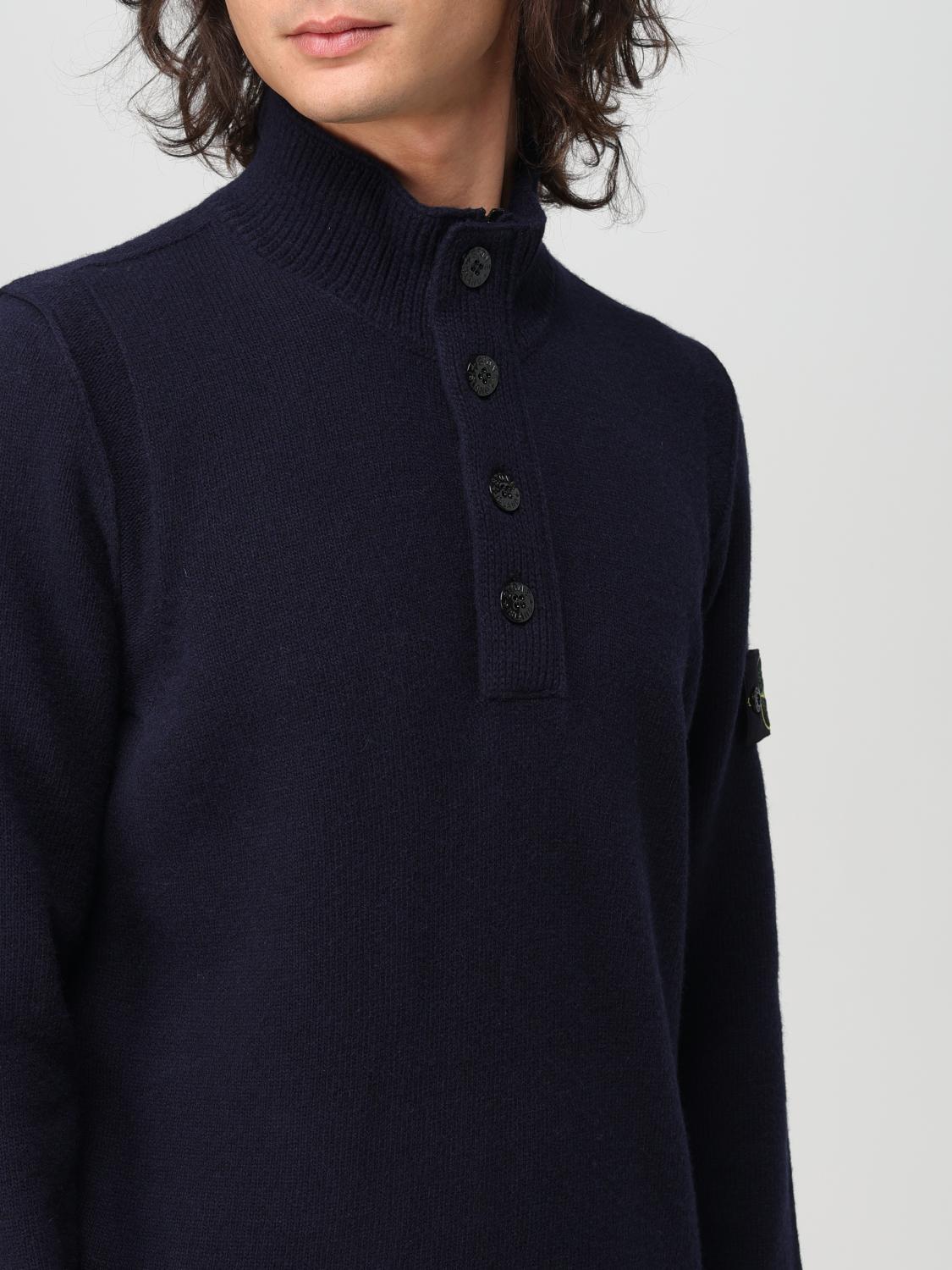 STONE ISLAND PULLOVER: Pullover herren Stone Island, Navy - Img 4