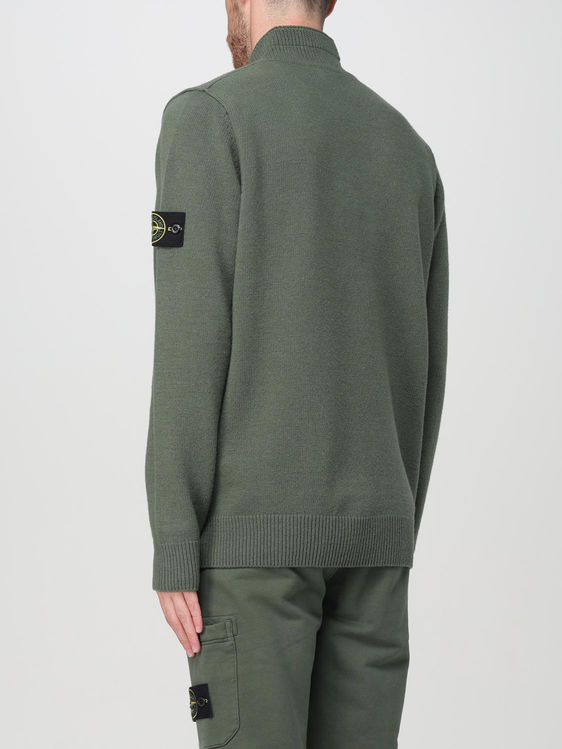 STONE ISLAND PULLOVER: Pullover herren Stone Island, Moosgrün - Img 3
