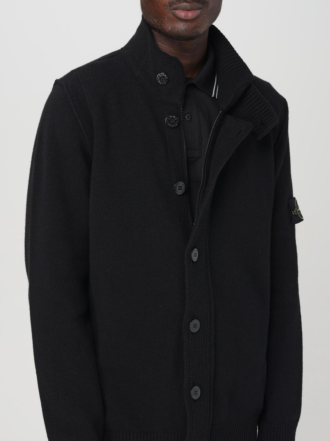 STONE ISLAND STRICKJACKE: Pullover herren Stone Island, Schwarz - Img 5