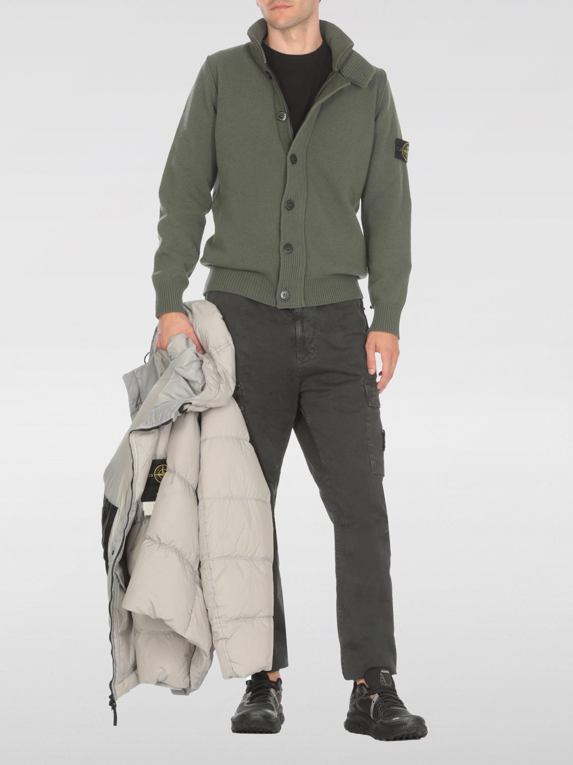STONE ISLAND STRICKJACKE: Pullover herren Stone Island, Grün - Img 2