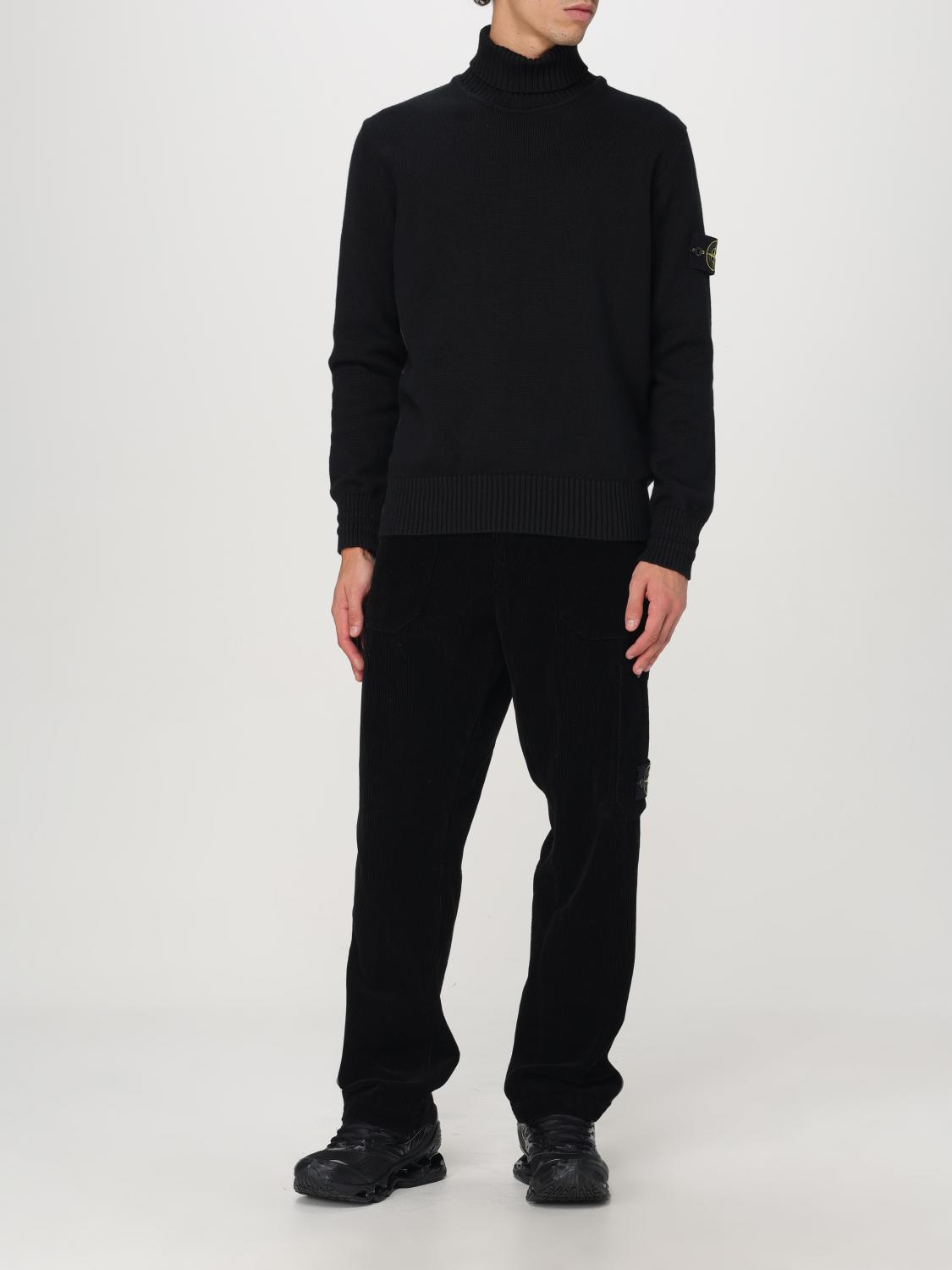 STONE ISLAND JERSEY: Jersey hombre Stone Island, Negro - Img 2