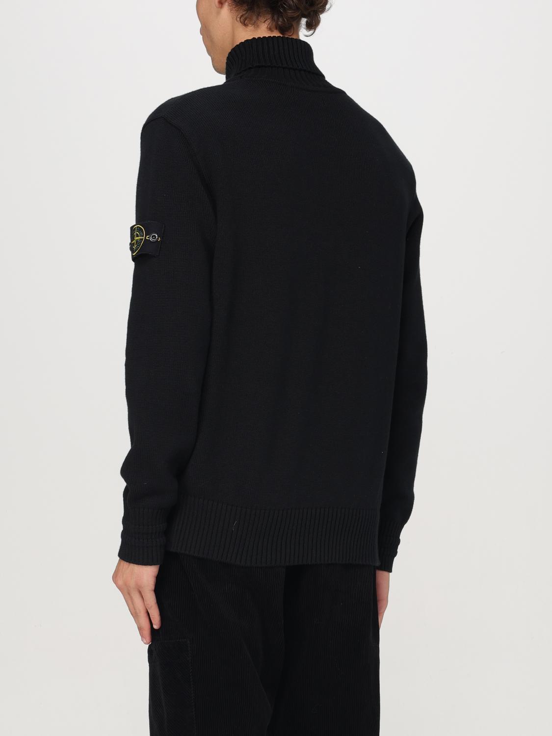 STONE ISLAND JERSEY: Jersey hombre Stone Island, Negro - Img 3