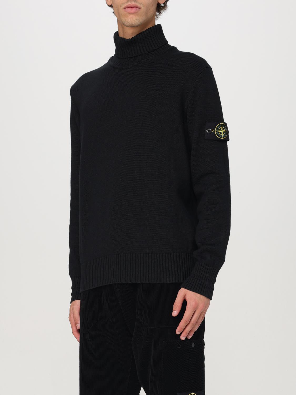 STONE ISLAND JERSEY: Jersey hombre Stone Island, Negro - Img 4