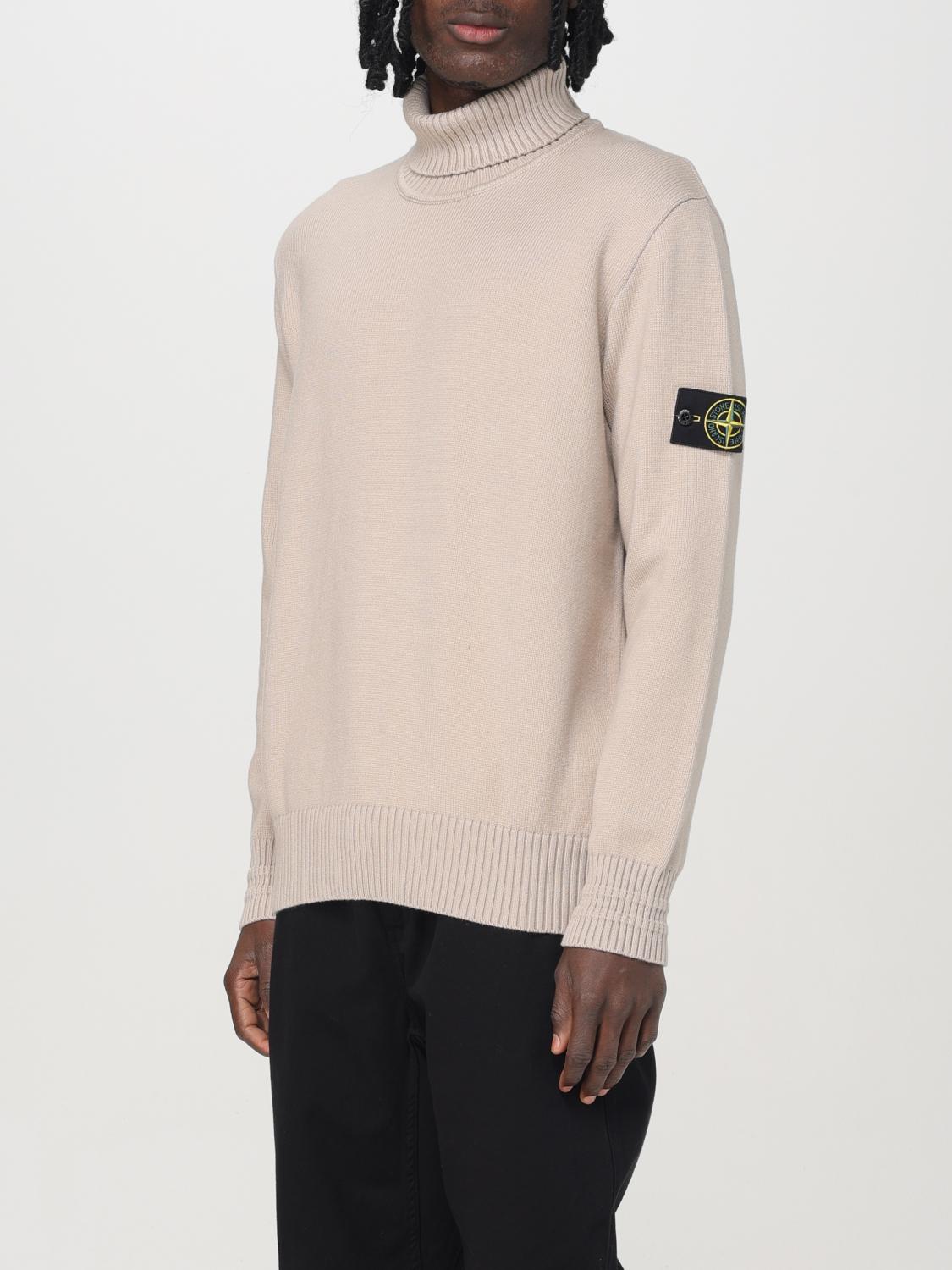 STONE ISLAND PULLOVER: Pullover herren Stone Island, Beige - Img 3