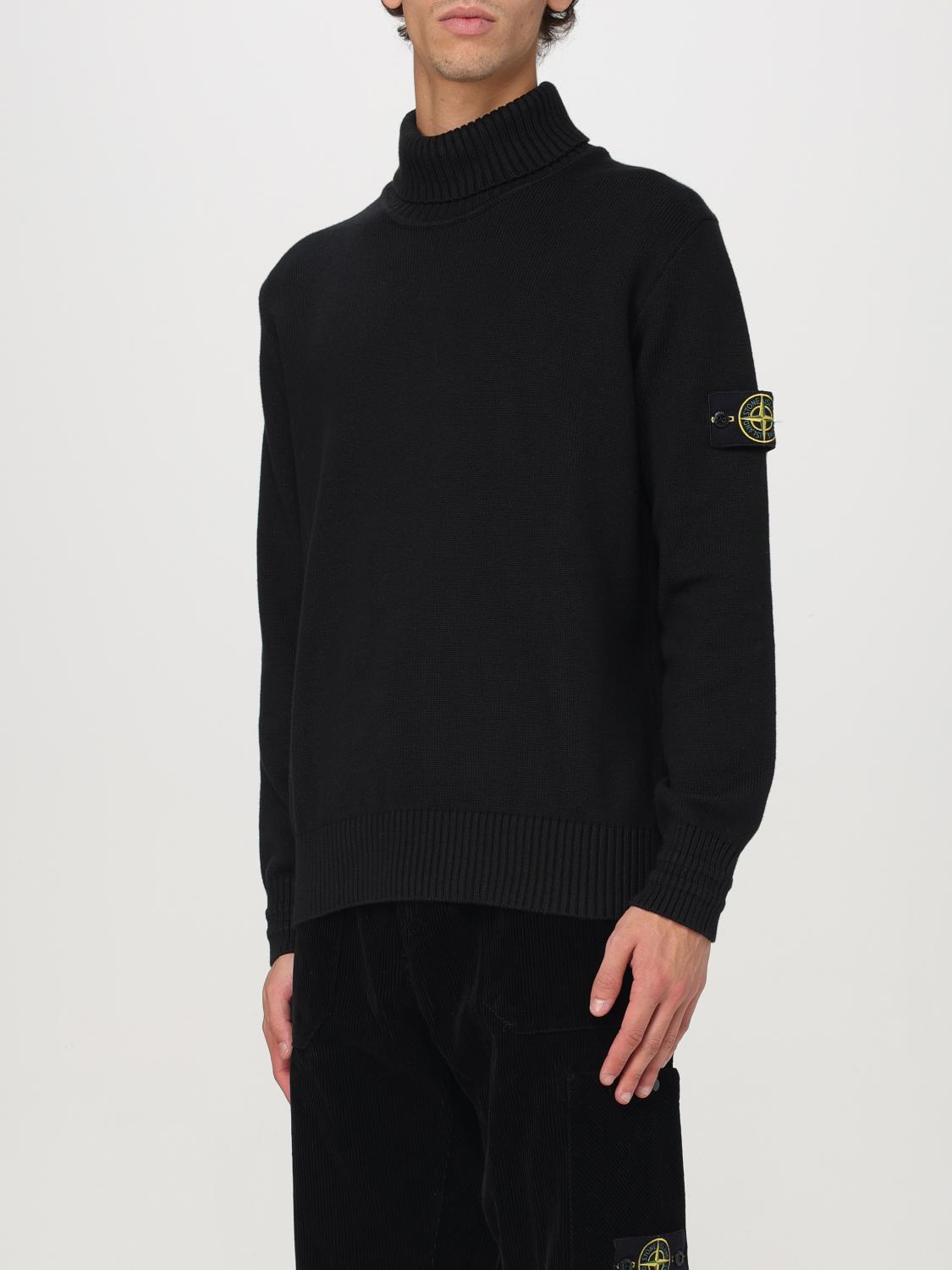 STONE ISLAND JERSEY: Jersey hombre Stone Island, Azul Marino - Img 4