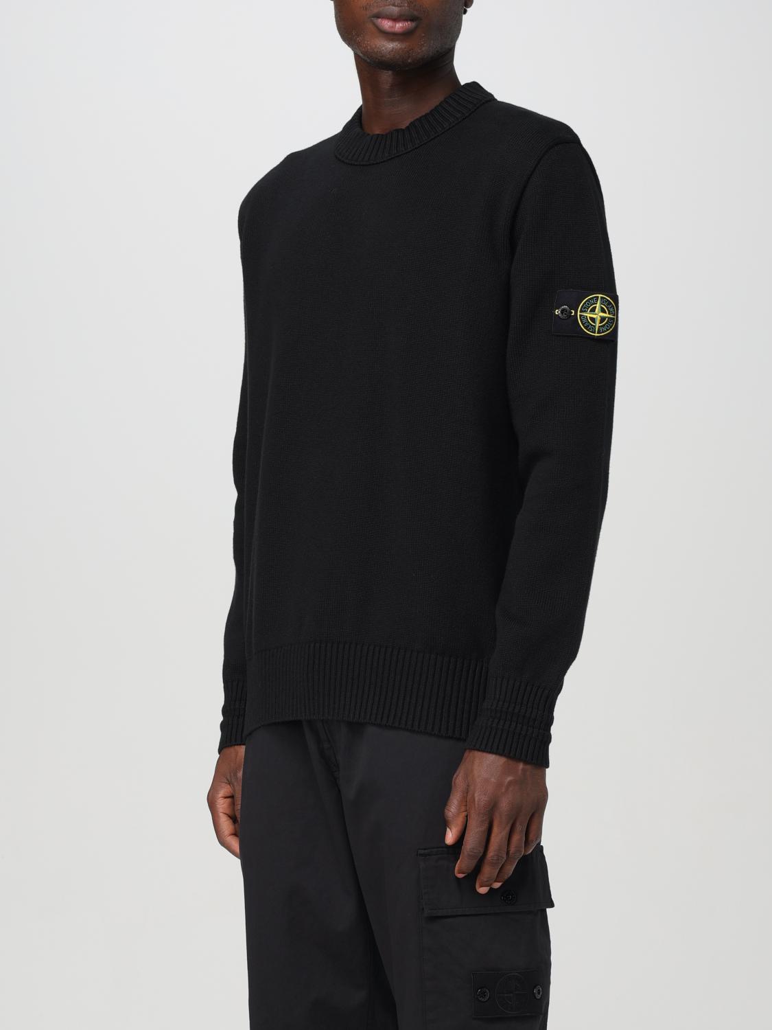STONE ISLAND PULLOVER: Pullover herren Stone Island, Schwarz - Img 4