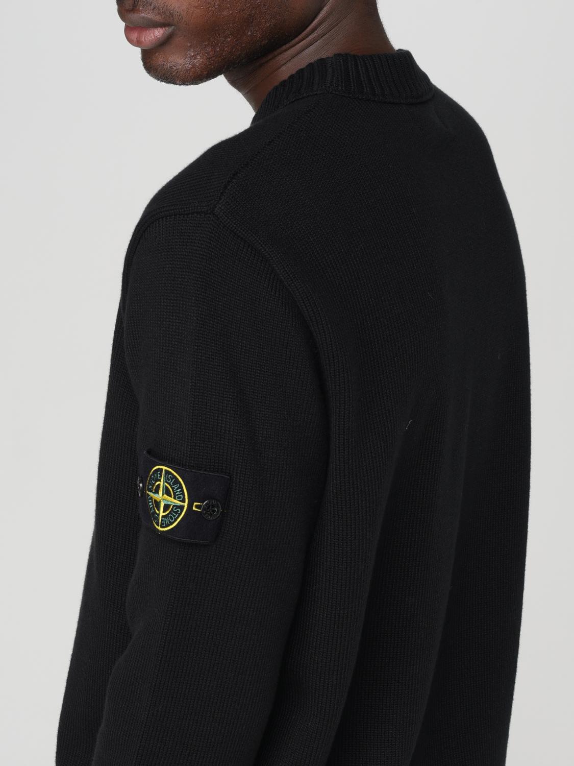 STONE ISLAND PULLOVER: Pullover herren Stone Island, Schwarz - Img 5