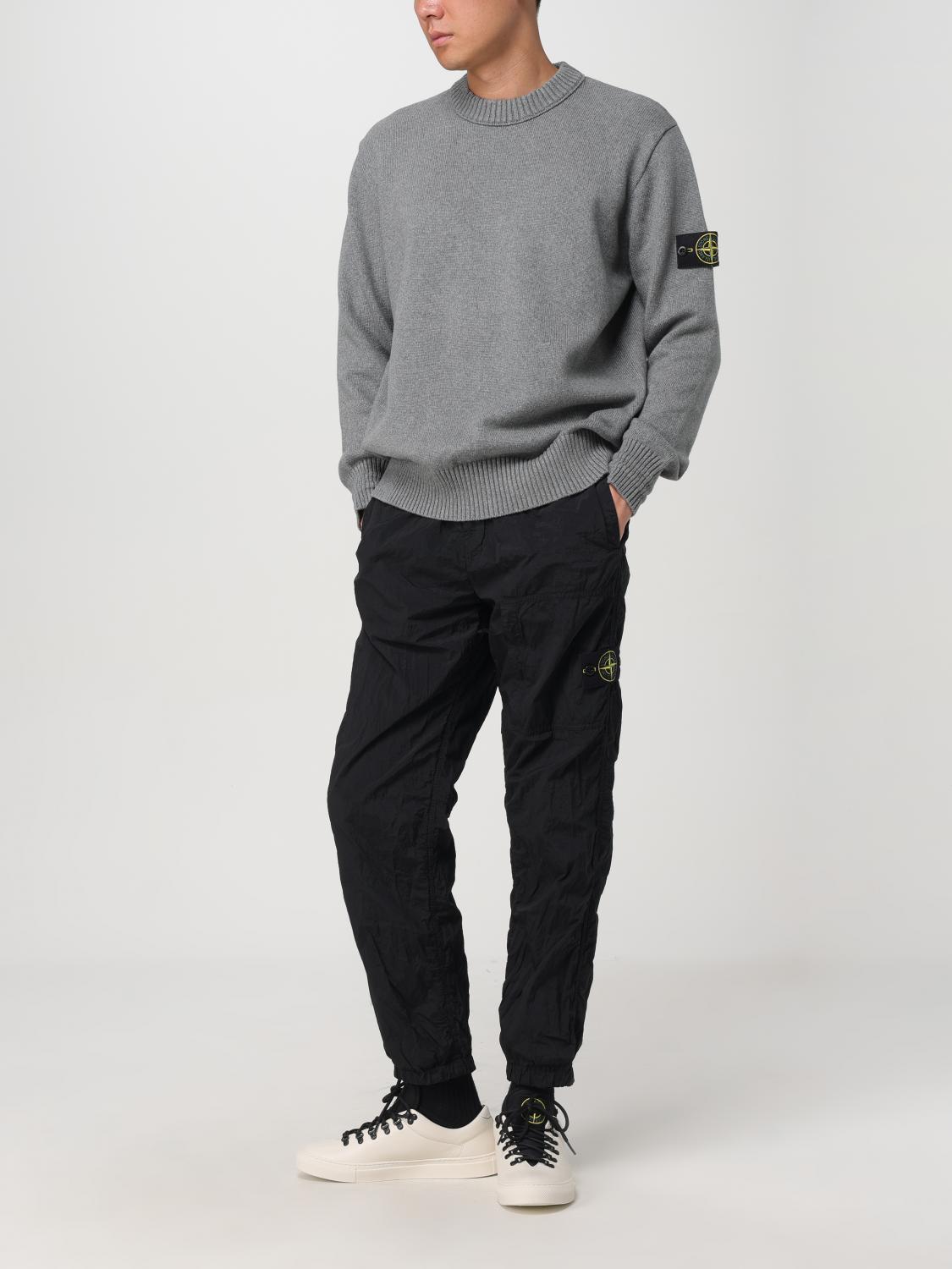 STONE ISLAND PULLOVER: Pullover herren Stone Island, Grau - Img 2