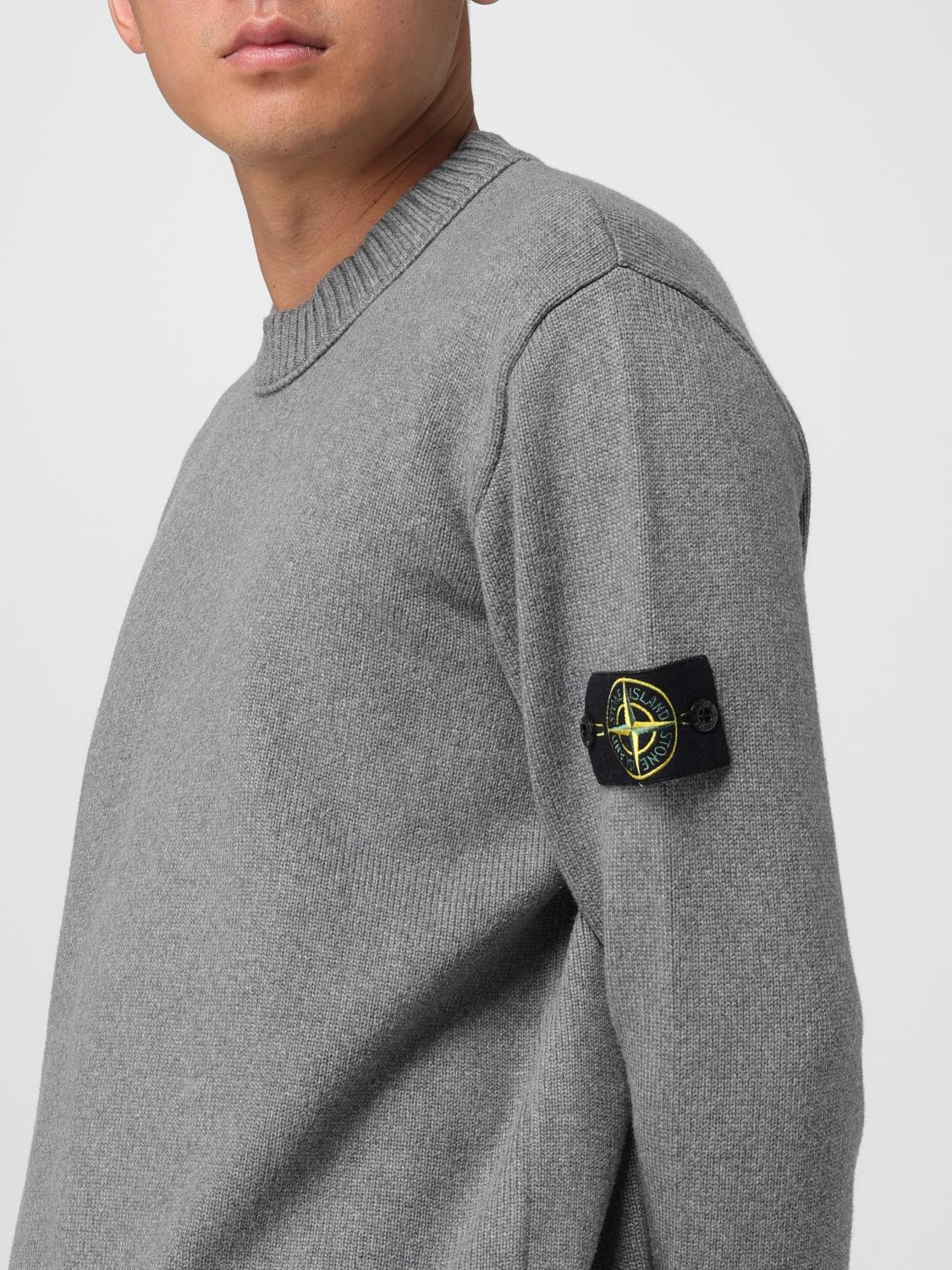 STONE ISLAND PULLOVER: Pullover herren Stone Island, Grau - Img 5
