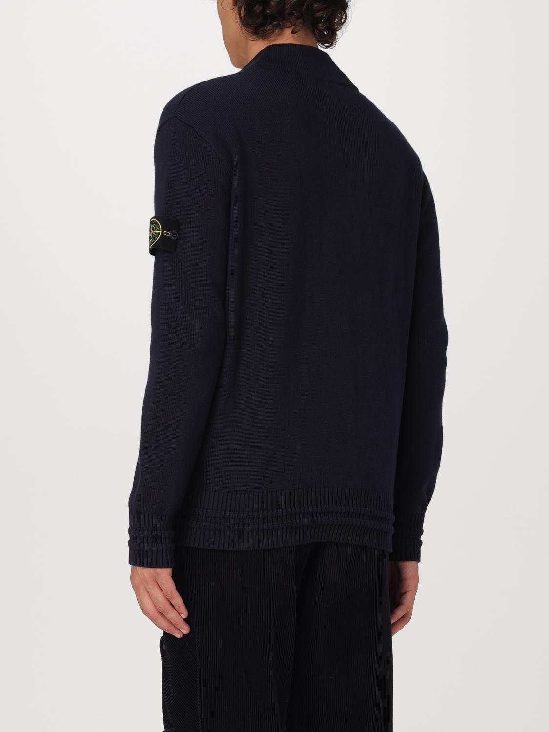 STONE ISLAND CARDIGAN: Sweater men Stone Island, Navy - Img 2