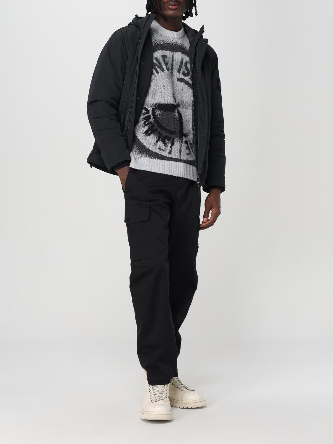 STONE ISLAND MAGLIA: Sweater men Stone Island, Grey - Img 2