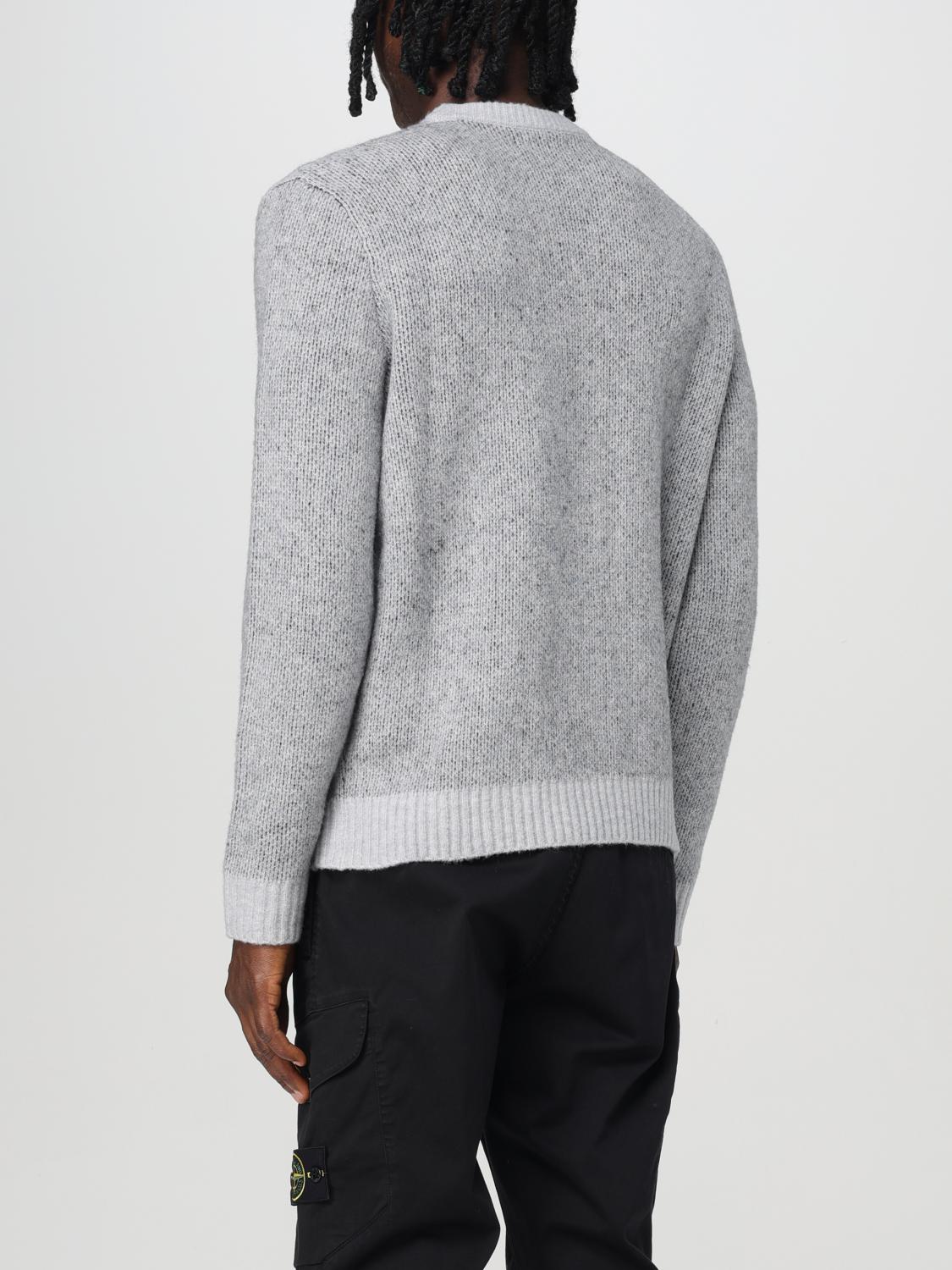 STONE ISLAND MAGLIA: Sweater men Stone Island, Grey - Img 3