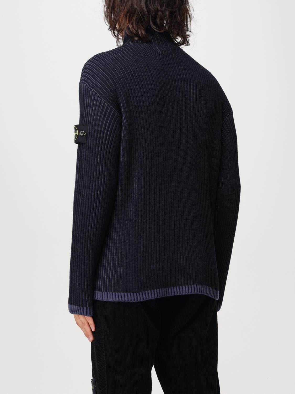 STONE ISLAND PULLOVER: Pullover herren Stone Island, Blau - Img 3