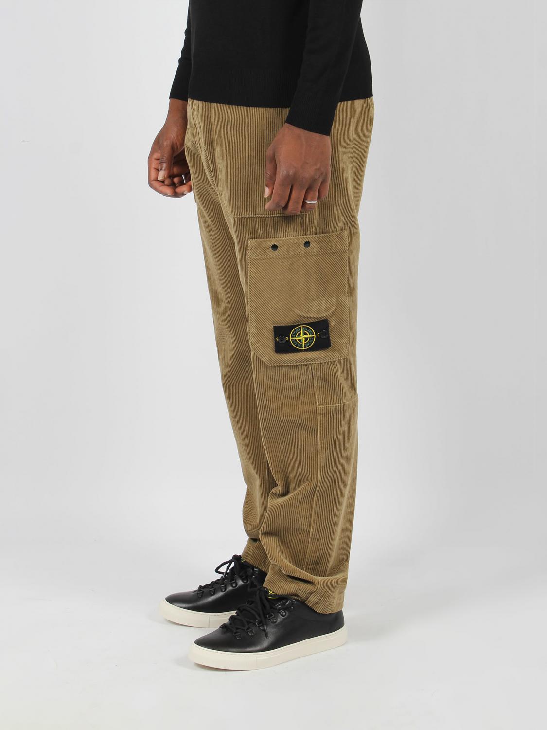 STONE ISLAND PANTALÓN: Pantalón hombre Stone Island, Biscocho - Img 3