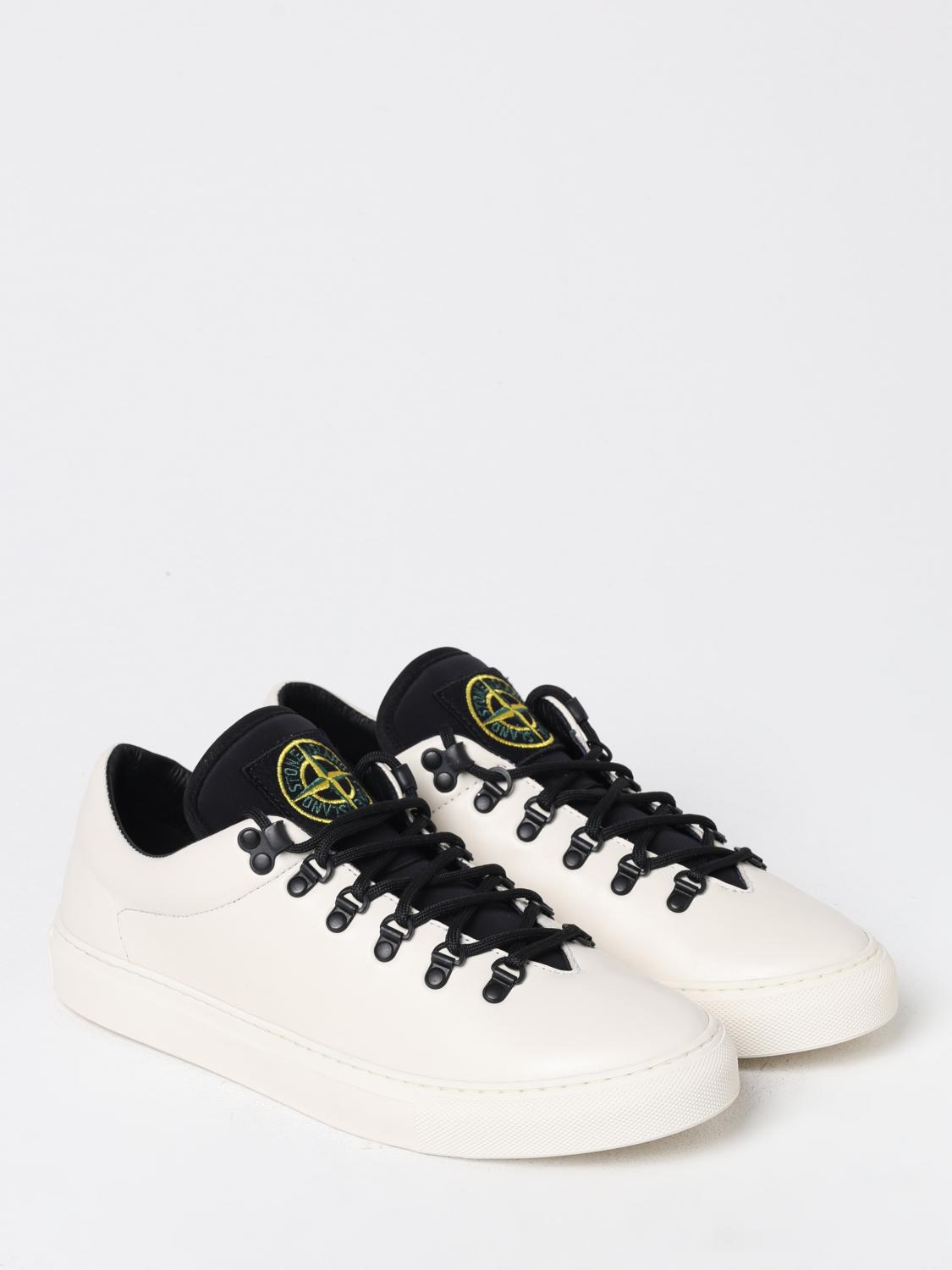 STONE ISLAND SNEAKERS: Sneakers herren Stone Island, Weiß - Img 2