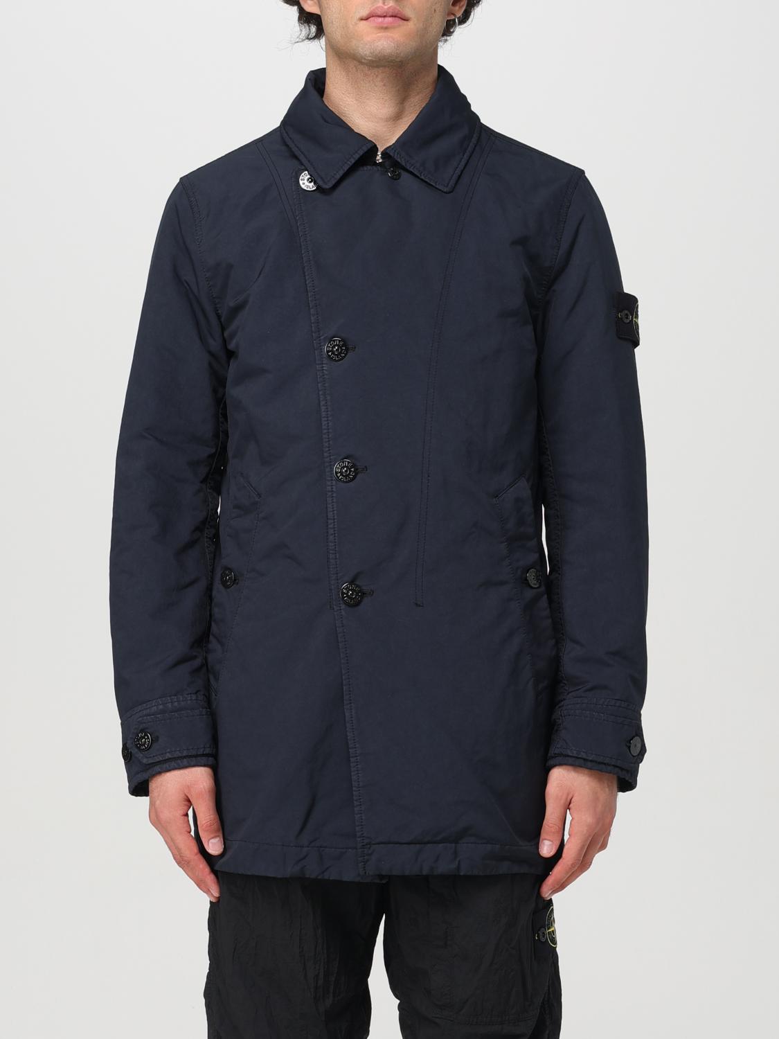 STONE ISLAND GIACCA: Parka Stone Island in nylon , Blue - Img 1