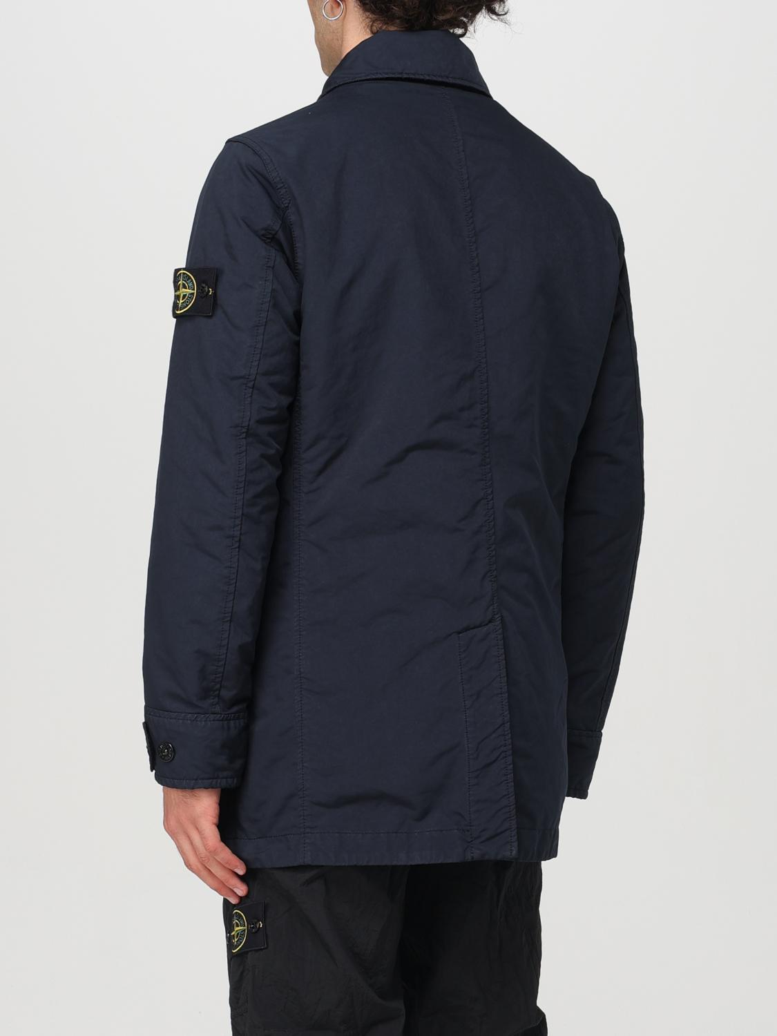 STONE ISLAND GIACCA: Parka Stone Island in nylon , Blue - Img 3