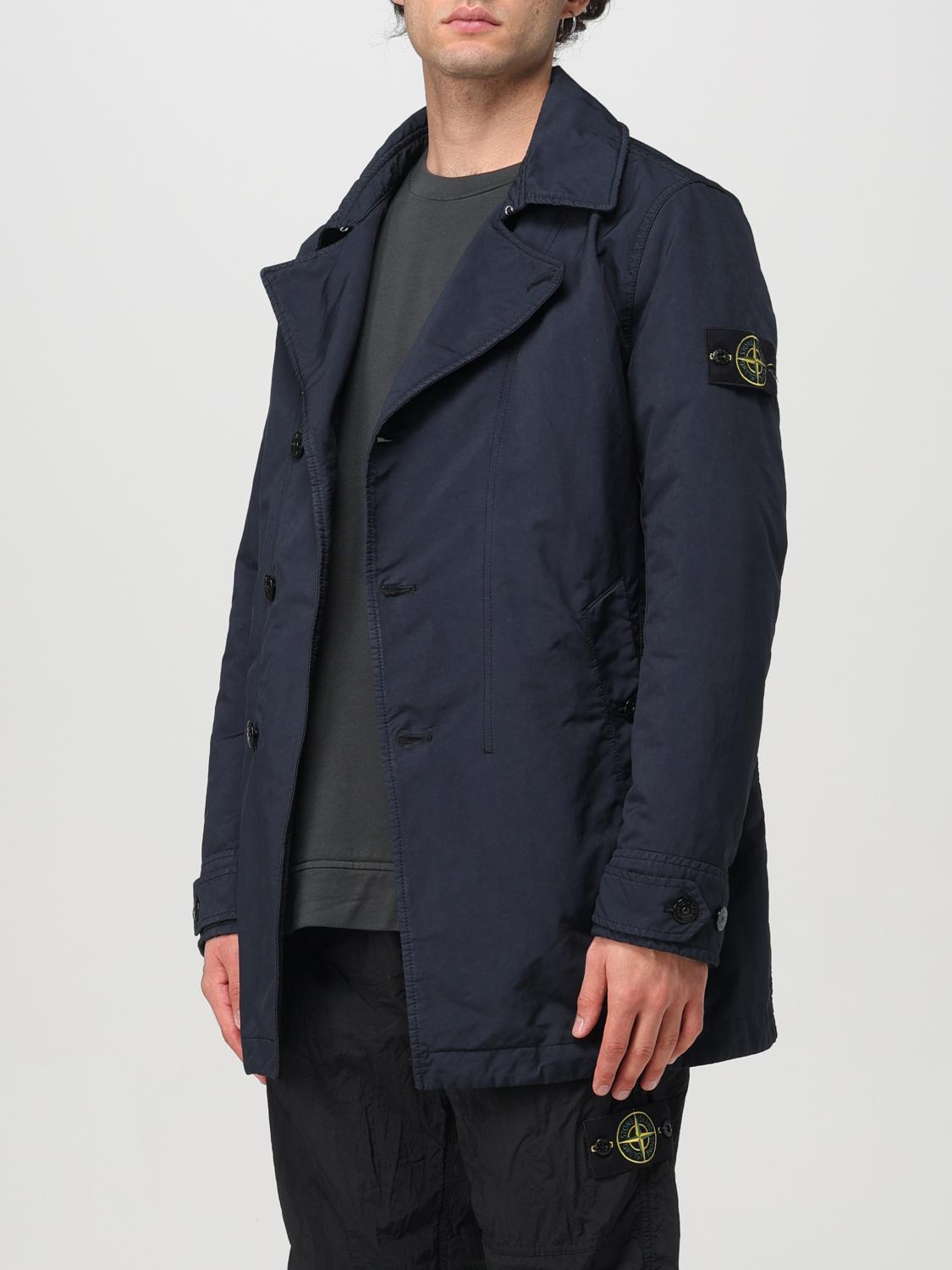 STONE ISLAND GIACCA: Parka Stone Island in nylon , Blue - Img 4