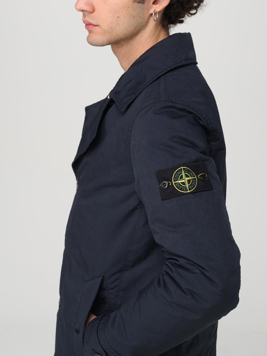 STONE ISLAND GIACCA: Parka Stone Island in nylon , Blue - Img 5