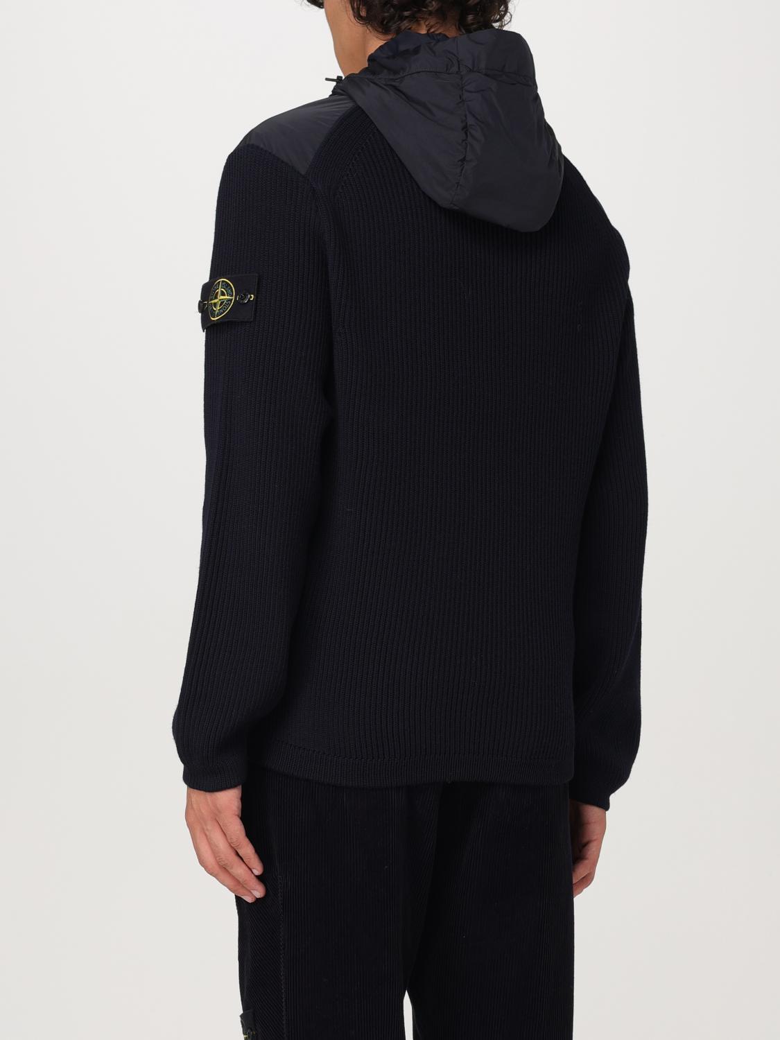 STONE ISLAND CHAQUETA: Chaqueta hombre Stone Island, Azul Oscuro - Img 3