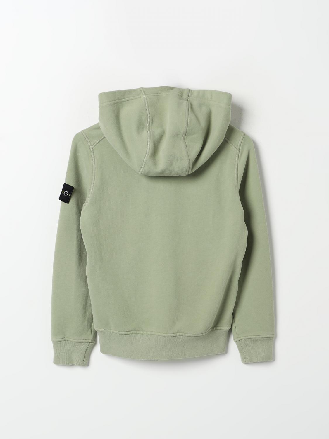 STONE ISLAND JUNIOR SWEATER: Sweater kids Stone Island Junior, Green - Img 2