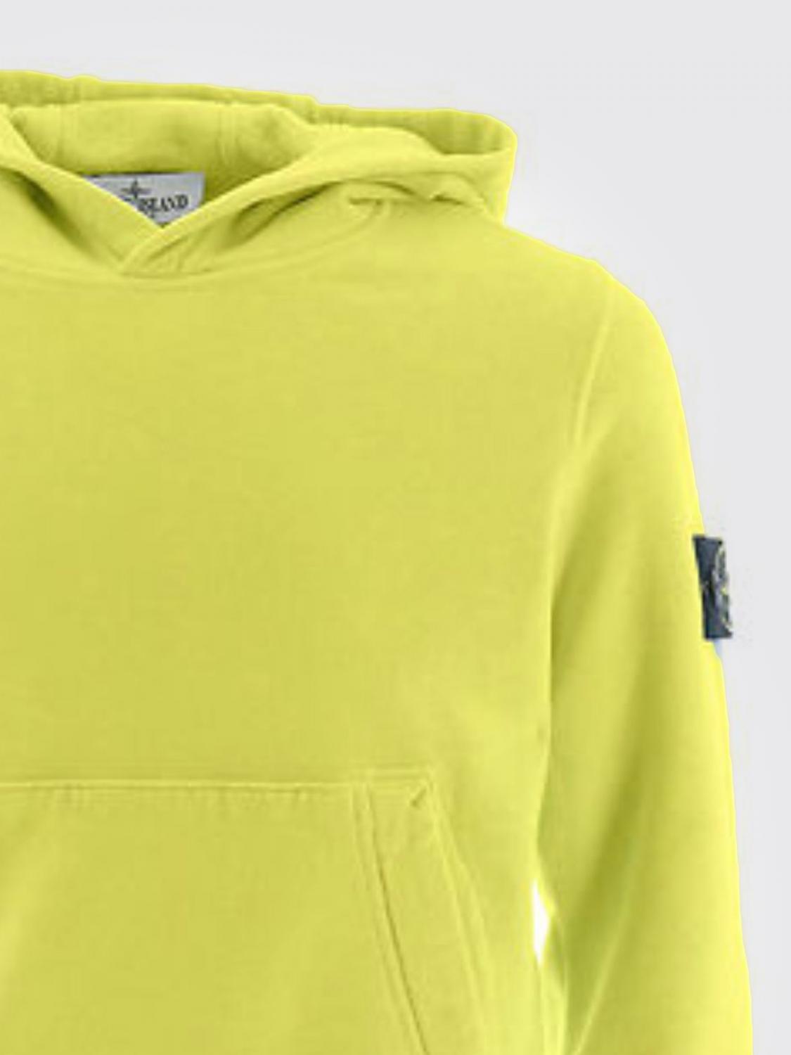 STONE ISLAND JUNIOR SWEATER: Sweater kids Stone Island Junior, Lemon - Img 2