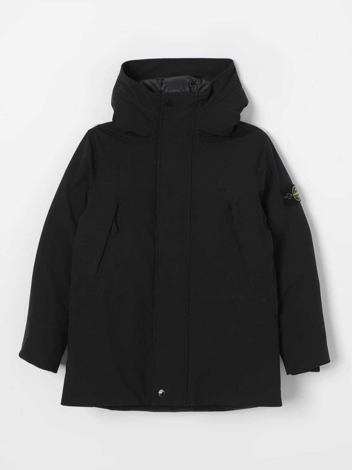 Stone Island Junior Jacket kids - Black | 811640434 | GIGLIO.COM