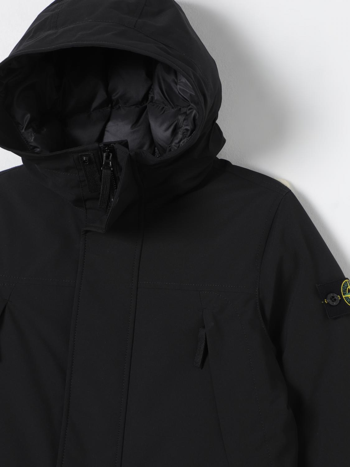 Stone Island Junior Jacket kids - Black | 811640434 | GIGLIO.COM