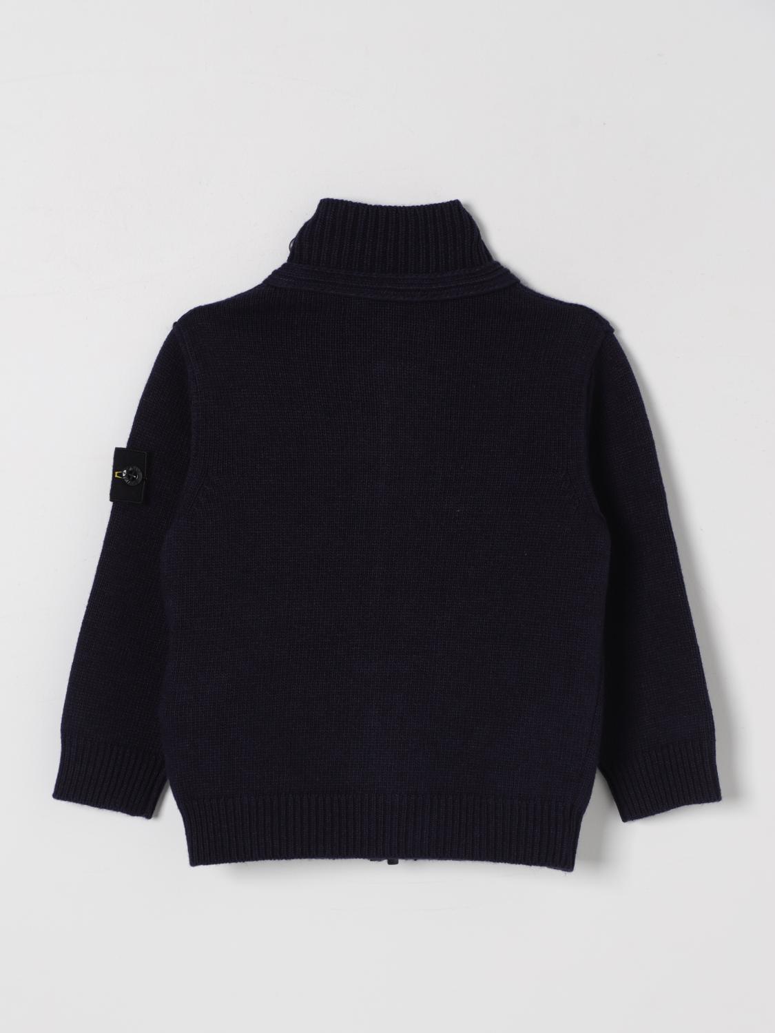 STONE ISLAND JUNIOR SWEATER: Sweater kids Stone Island Junior, Blue - Img 2