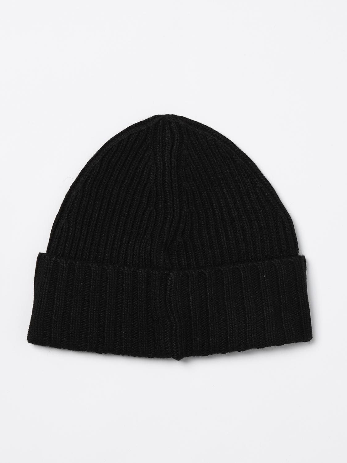 STONE ISLAND JUNIOR HAT: Hat kids Stone Island Junior, Black - Img 2