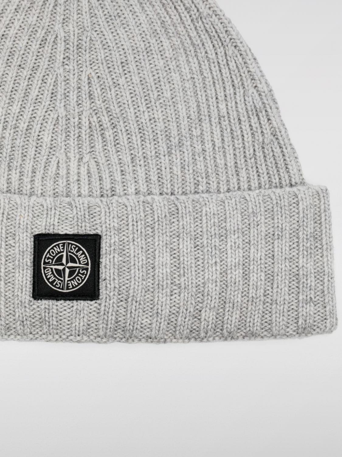 STONE ISLAND JUNIOR GORRO: Gorro niños Stone Island Junior, Gris - Img 2