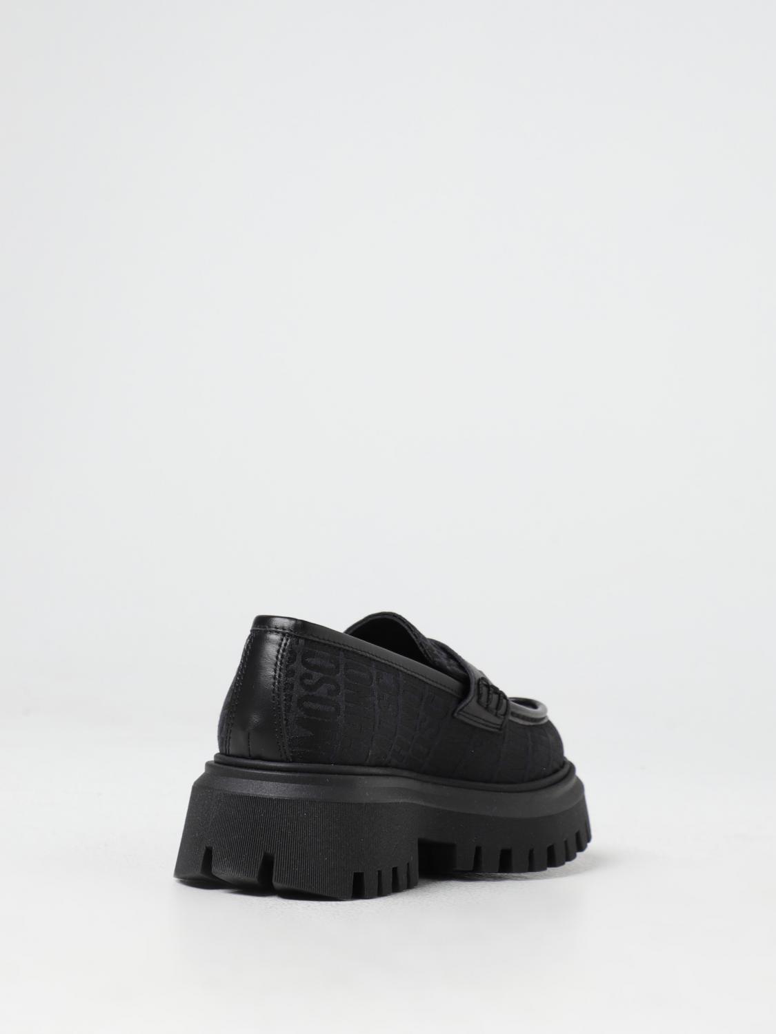 MOSCHINO TEEN SHOES: Shoes kids Moschino Teen, Black - Img 3