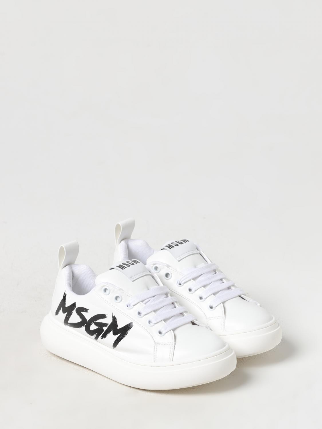 MSGM KIDS SNEAKERS: Sneakers kids MSGM Kids, White - Img 2