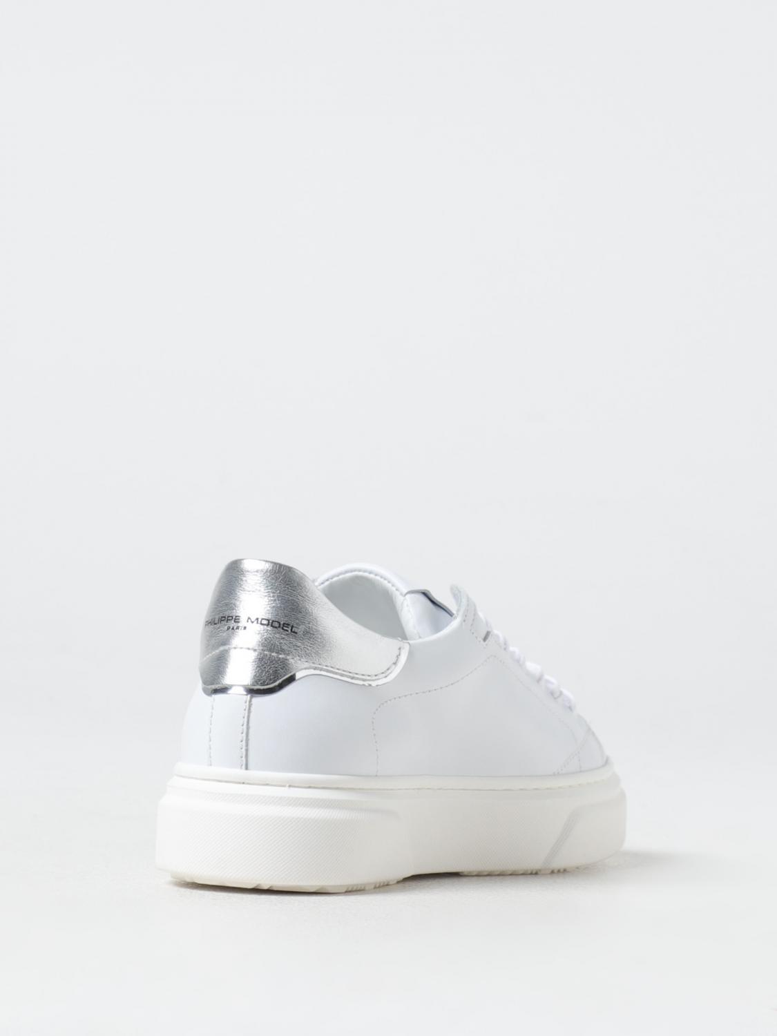 PHILIPPE MODEL JUNIOR SNEAKERS: Sneakers kids Philippe Model Junior, White - Img 3