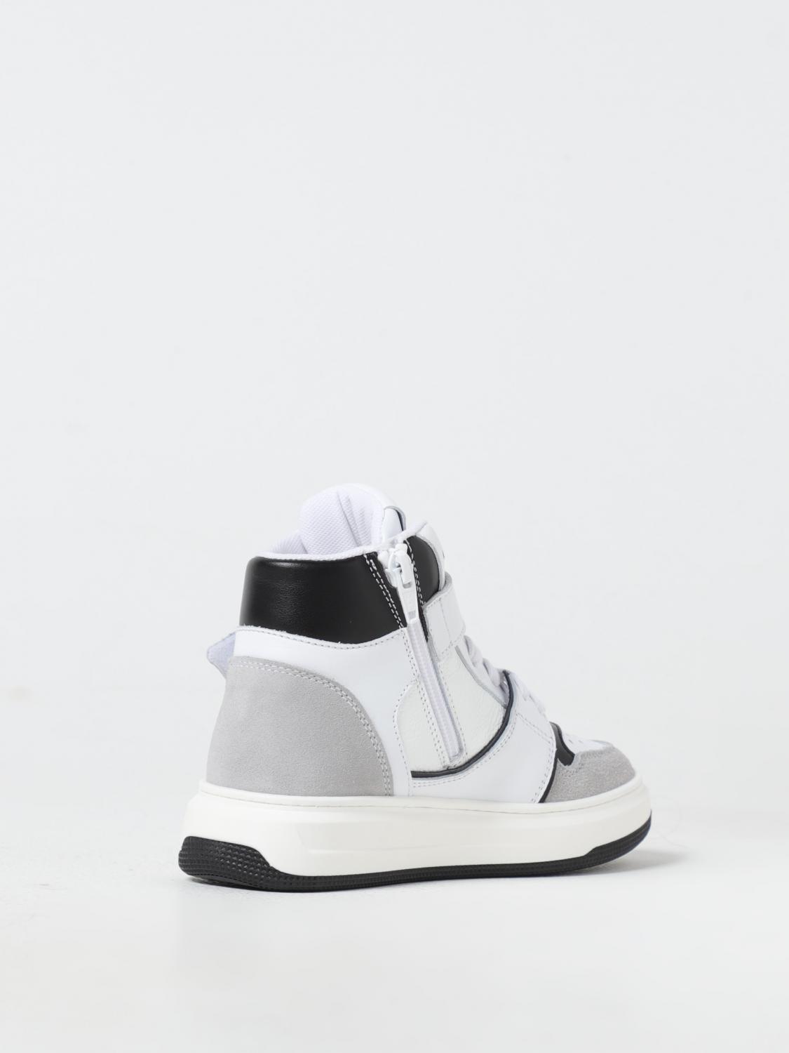 DSQUARED2 SNEAKERS: Sneakers Dsquared2 Junior in pelle , Bianco - Img 3