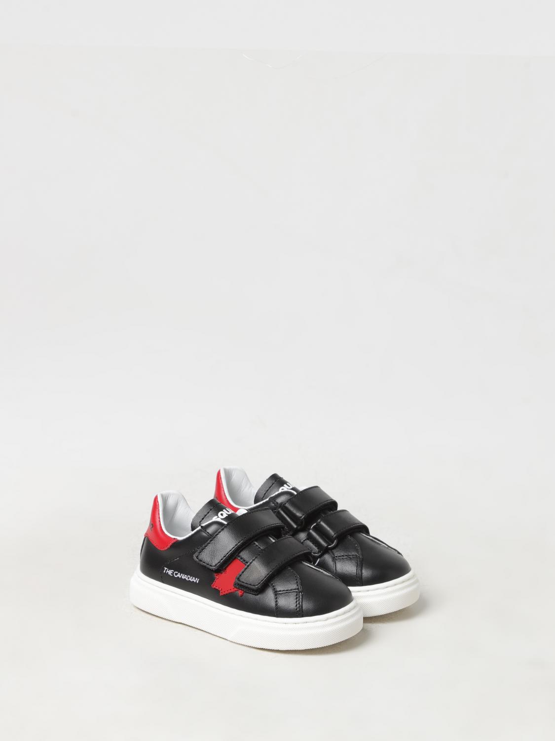 DSQUARED2 SNEAKERS: Sneakers Dsquared2 Junior in pelle , Nero - Img 2