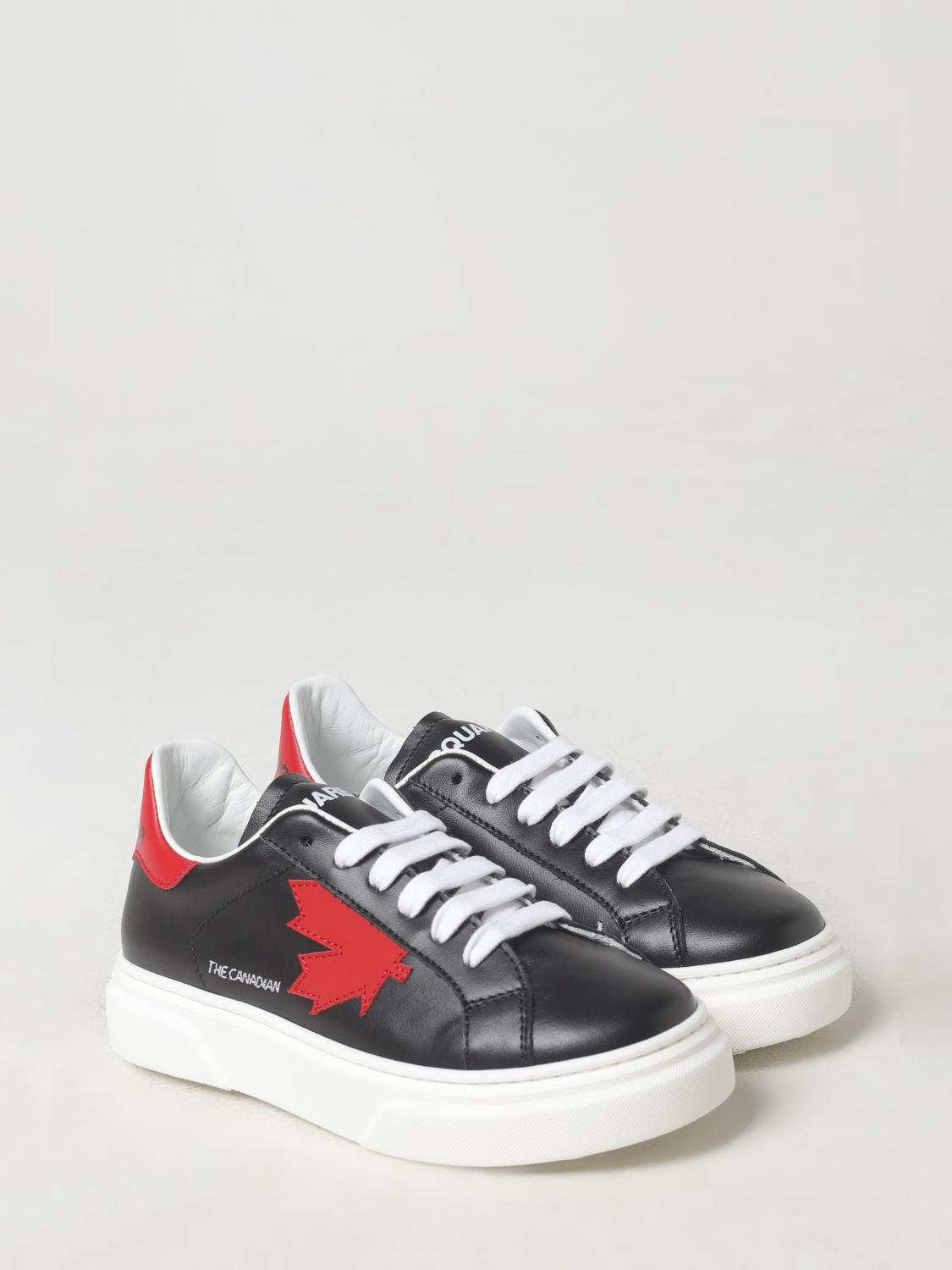 DSQUARED2 BASKETS: Baskets enfant Dsquared2 Junior, Noir - Img 2