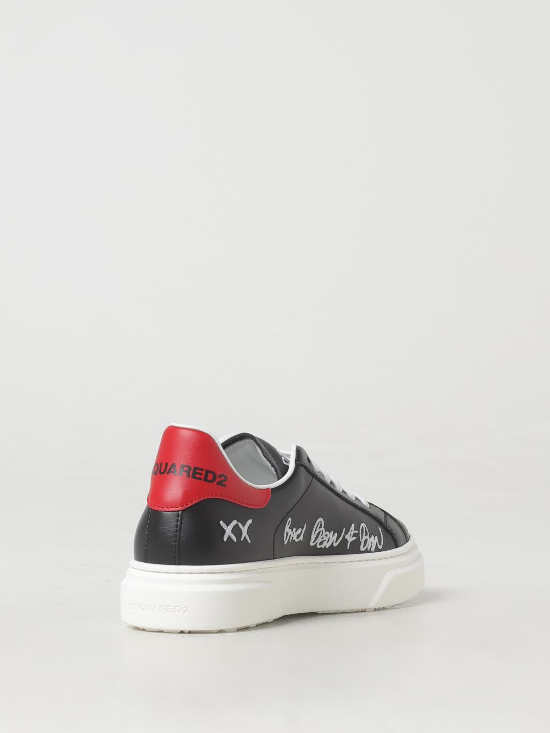 DSQUARED2 BASKETS: Baskets enfant Dsquared2 Junior, Noir - Img 3