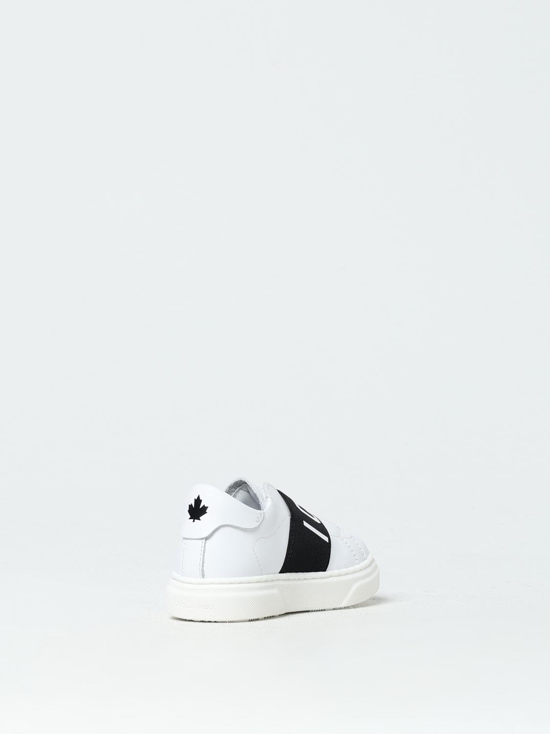 DSQUARED2 BASKETS: Baskets enfant Dsquared2 Junior, Blanc - Img 3