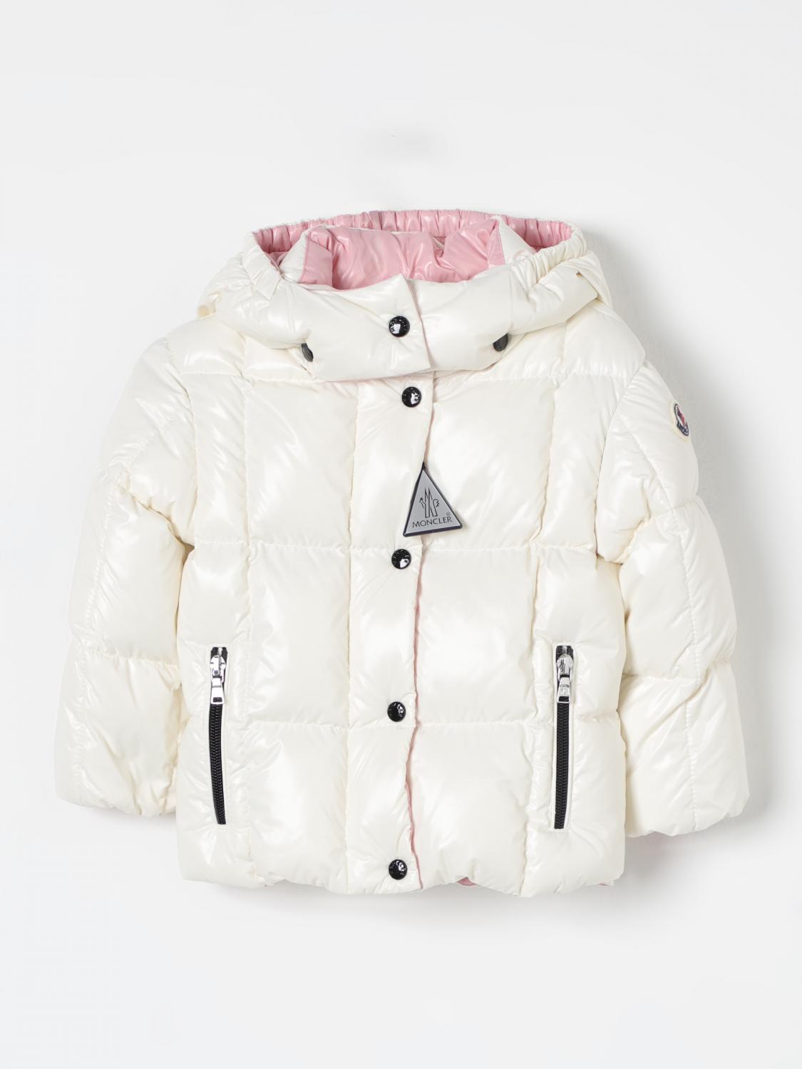 Moncler Jacket kids - Yellow Cream | 1A0003868950 | GIGLIO.COM