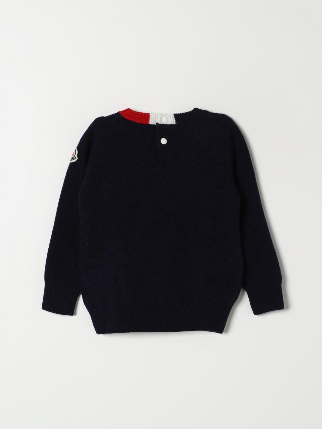 MONCLER PULLOVER: Pullover kinder Moncler, Blau - Img 2