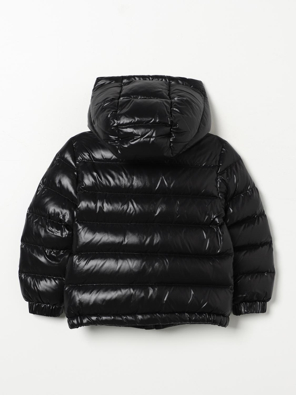 MONCLER JACKET: Jacket kids Moncler, Black - Img 2