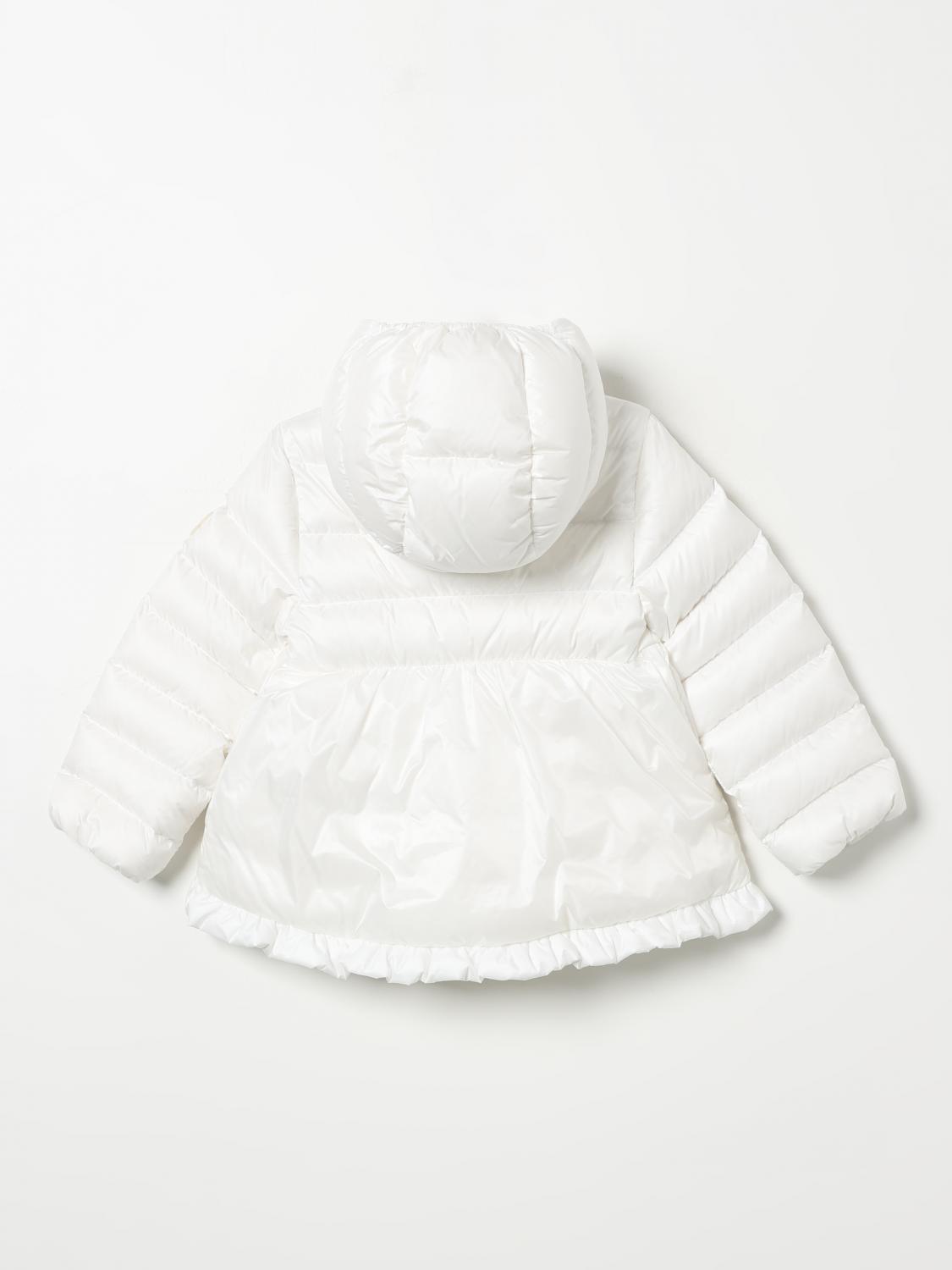 Moncler Jacket kids - White | 1A00048595FE | GIGLIO.COM