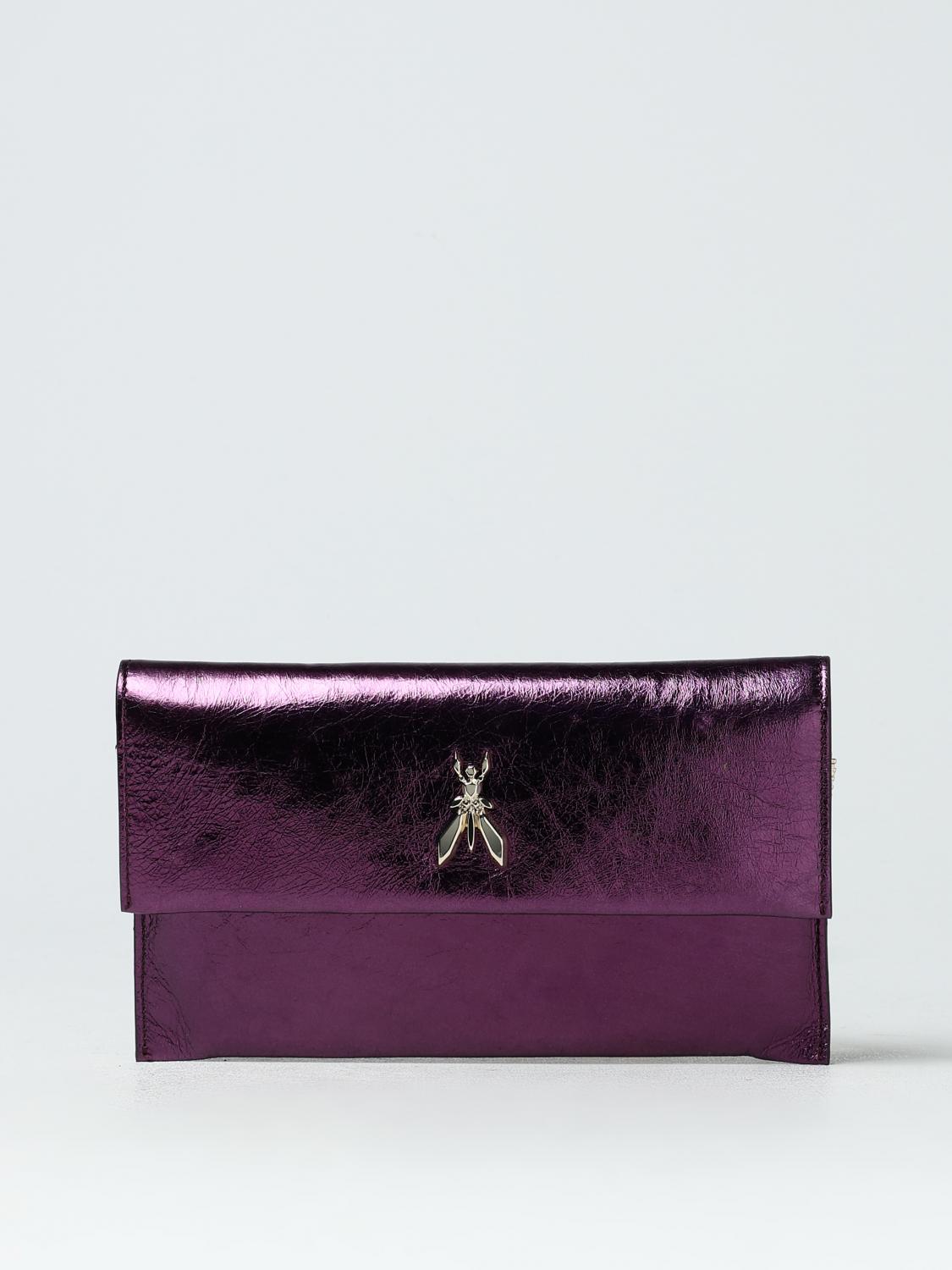 PATRIZIA PEPE CLUTCH: Shoulder bag woman Patrizia Pepe, Violet - Img 1