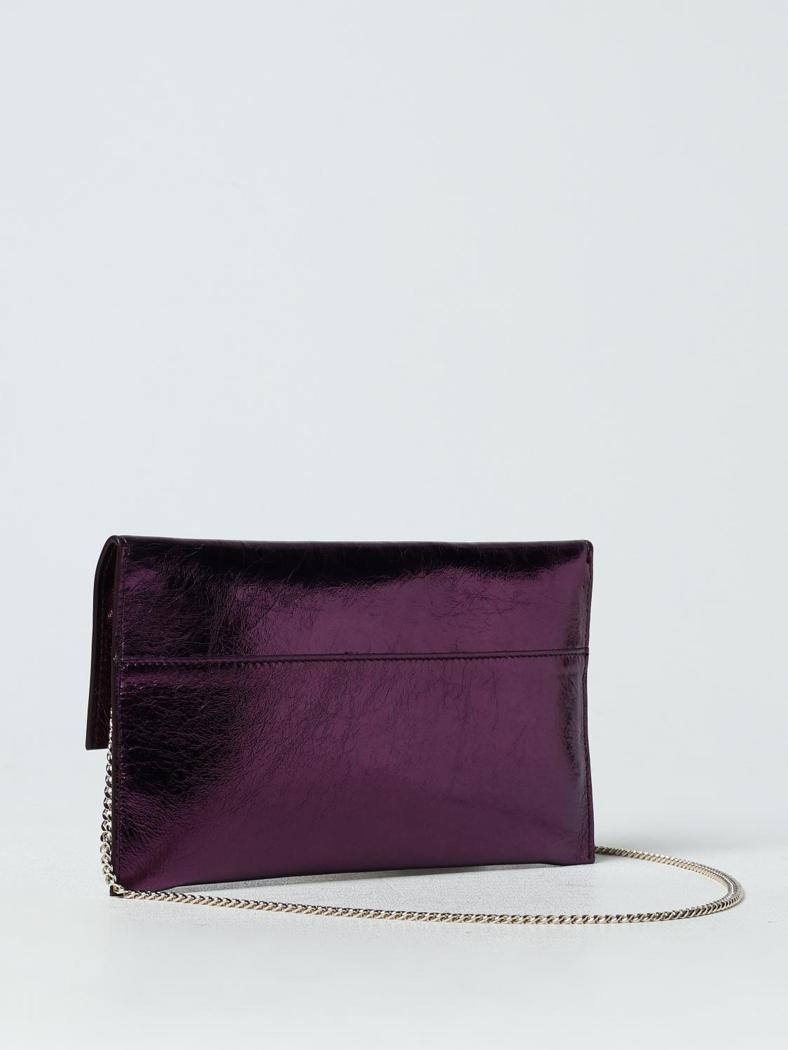 PATRIZIA PEPE CLUTCH: Shoulder bag woman Patrizia Pepe, Violet - Img 2