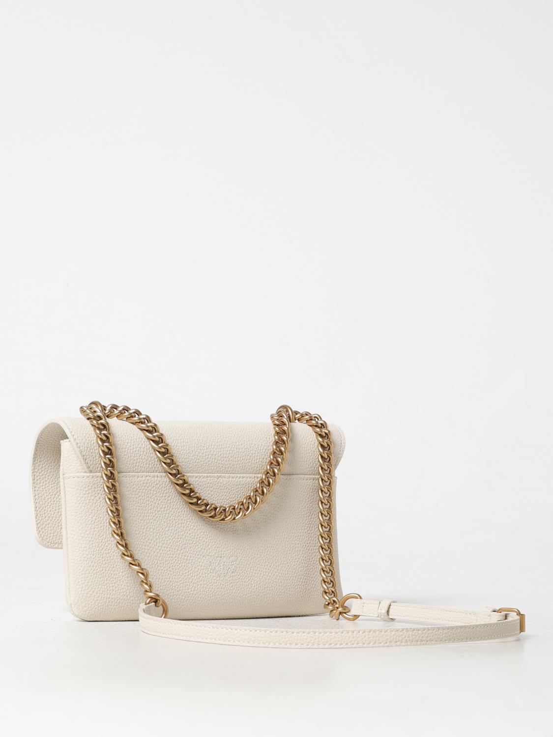 PINKO SHOULDER BAG: Shoulder bag woman Pinko, White - Img 2